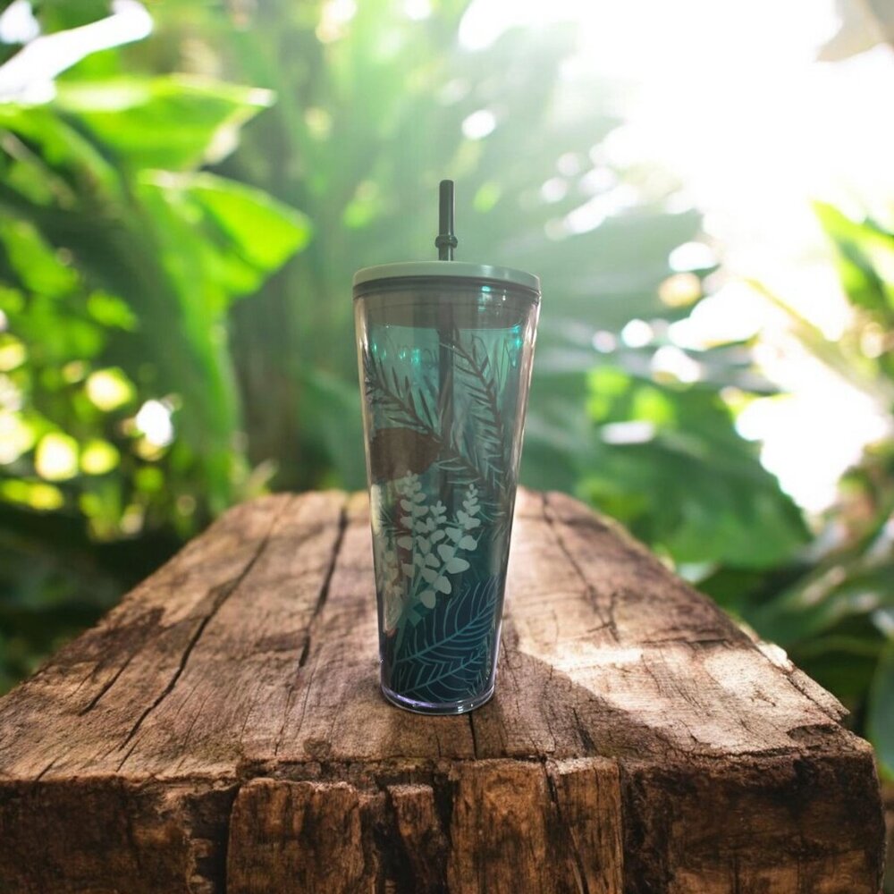 Starbucks Washington 24oz Pine & Pinecone Tumbler -Washington is in Gold letters - Picture 5 of 8
